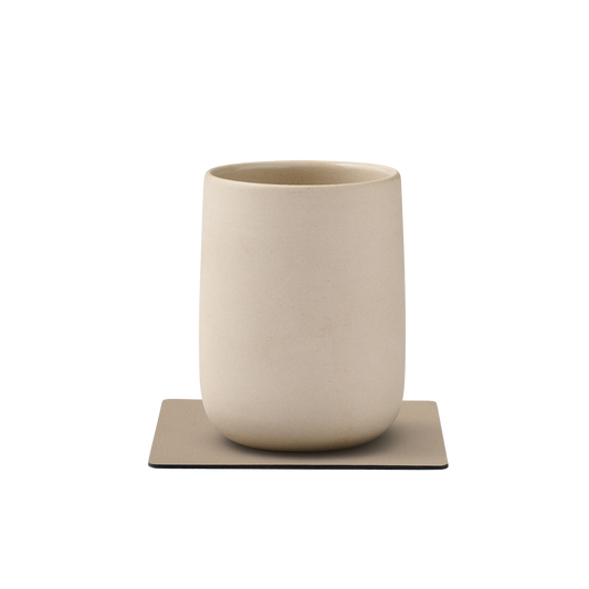 Coaster Square Nupo Clay Brown 10x10 cm