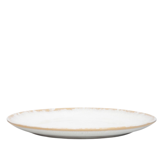Talerz TERRAFINA AMAZONIA WHITE 21 cm zestaw 4 szt