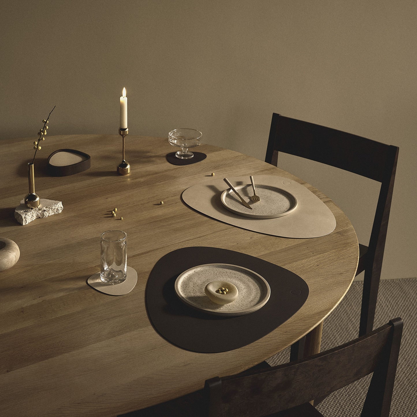 Table Mat Curve Nupo Hazel 37x44cm