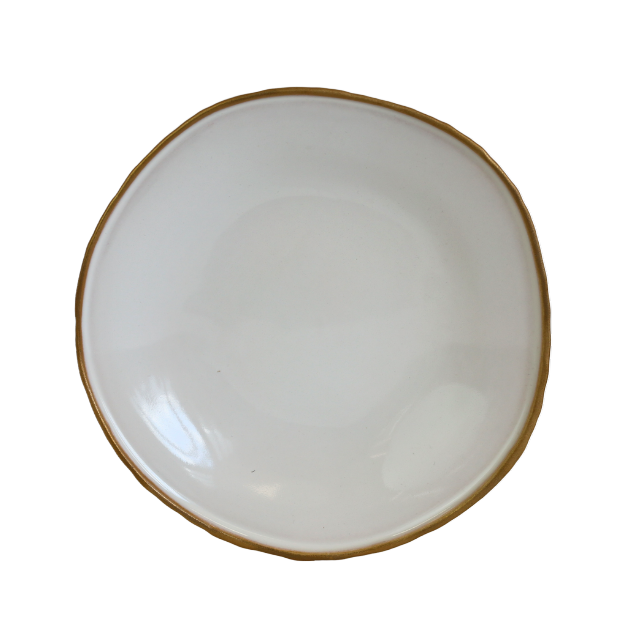 Plate NOSSE UBUNTU 27 cm Bright Ivory