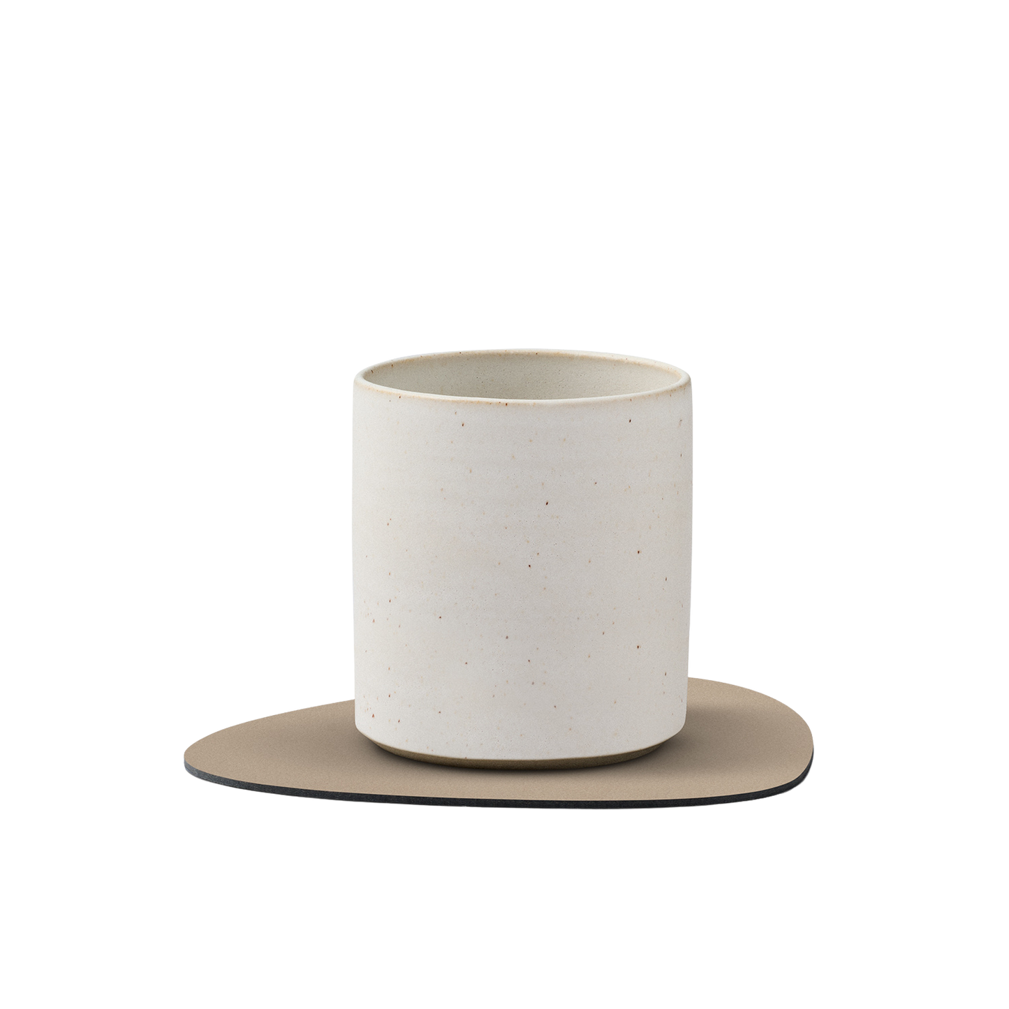 Coaster Curve Nupo Clay Brown 11x13 cm