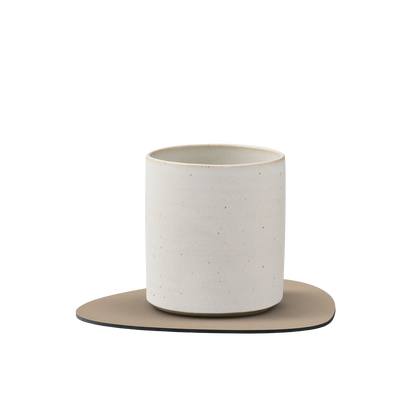Coaster Curve Nupo Clay Brown 11x13 cm