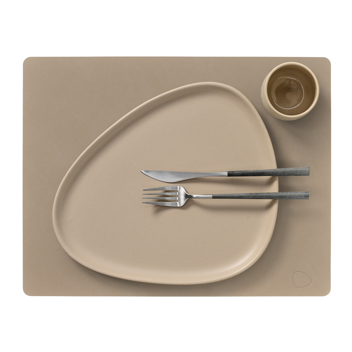 Table Mat Square Nupo Clay Brown 35x45cm