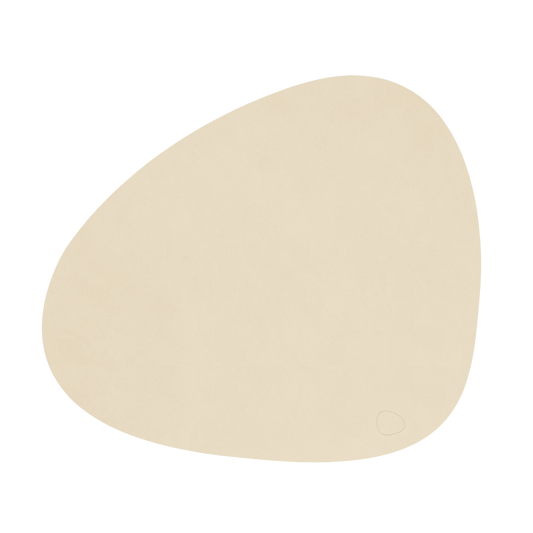 Table Mat Curve Nupo Vanilla 37x44cm
