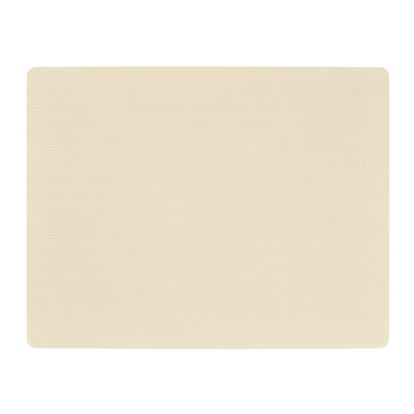Table Mat Square Corduroy Vanilla 35x45cm
