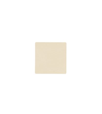 Coaster Square Corduroy Vanilla 10x10 cm