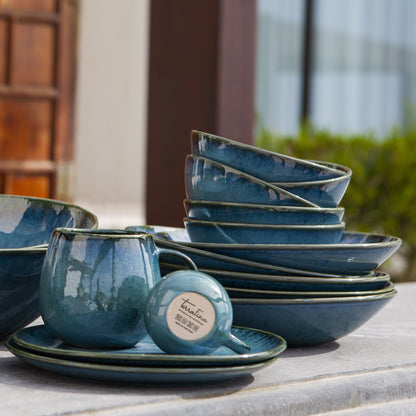 Bowl TERRAFINA AMAZONIA GREEN 15 cm set 2 pcs