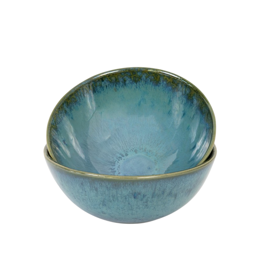 Bowl TERRAFINA AMAZONIA GREEN 15 cm set 2 pcs