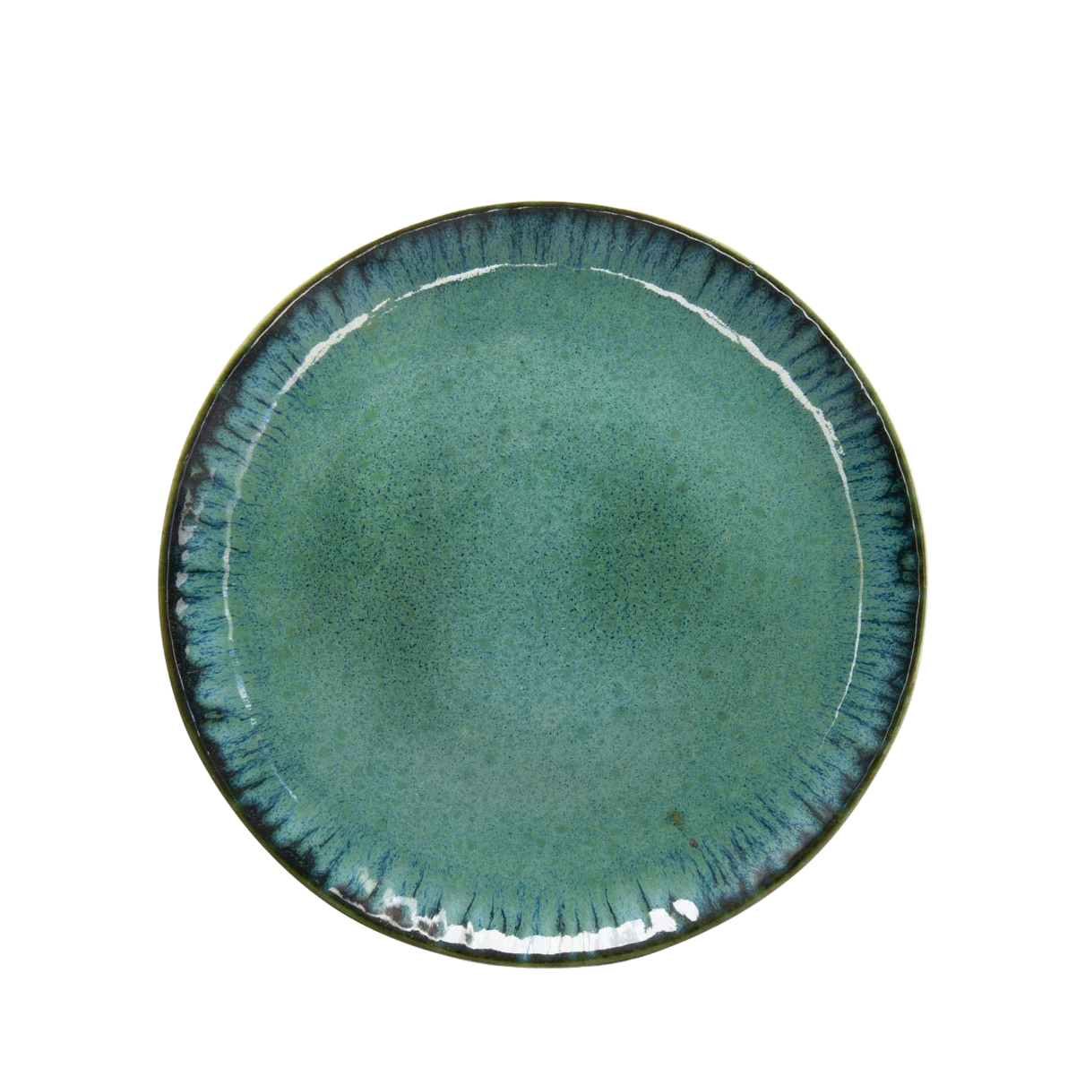 Plate TERRAFINA AMAZONIA GREEN 21 cm set 4 pcs