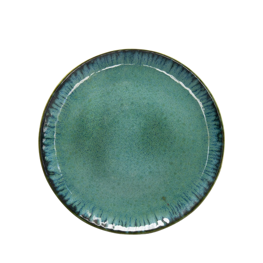 Plate TERRAFINA AMAZONIA GREEN 21 cm set 4 pcs