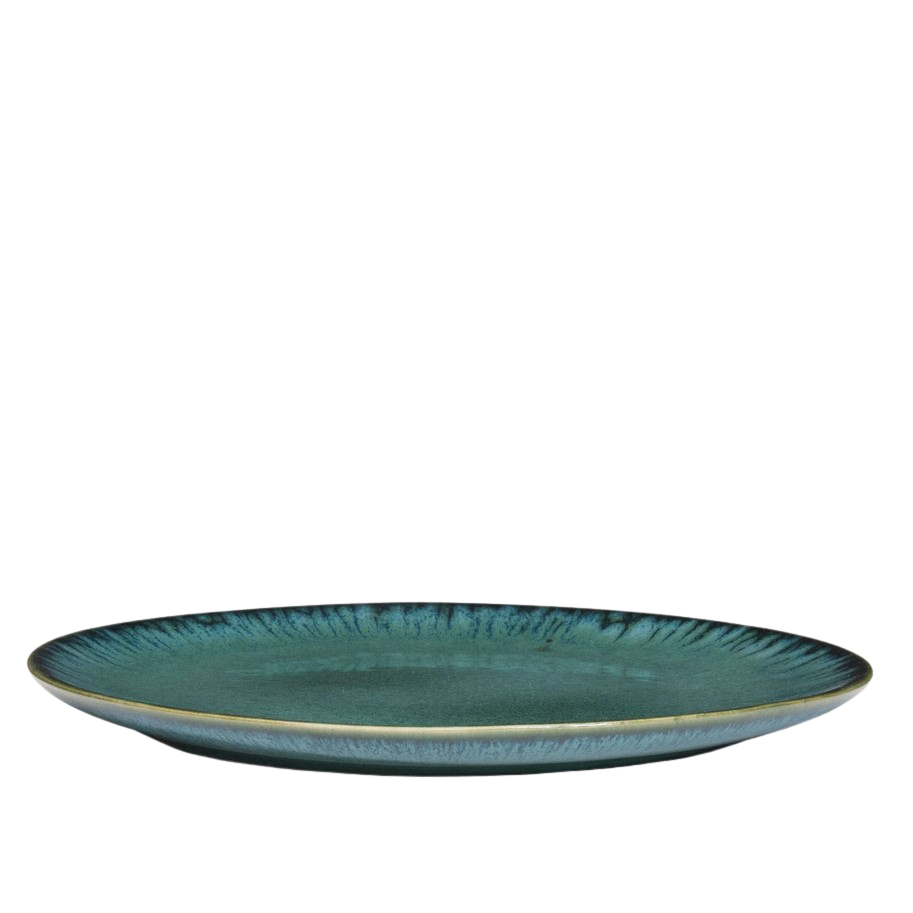 Plate TERRAFINA AMAZONIA GREEN 21 cm set 4 pcs