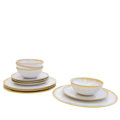 Bowl TERRAFINA AMAZONIA WHITE 15 cm set 2 pcs