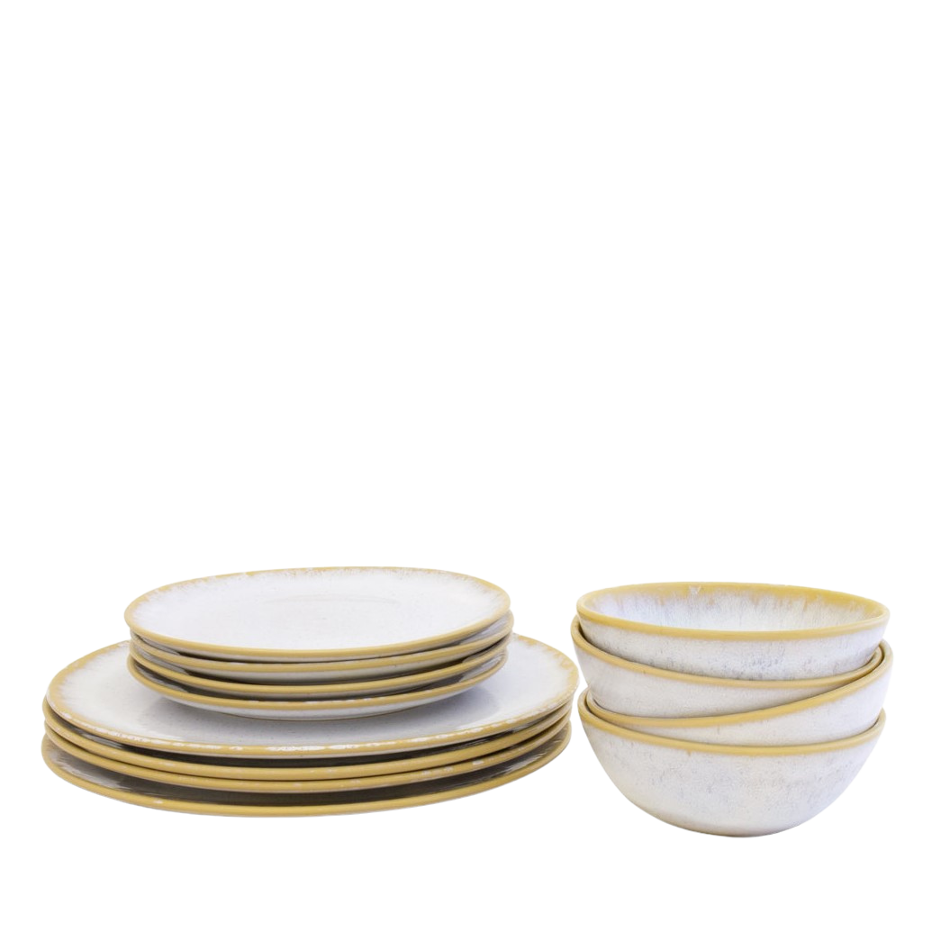 Bowl TERRAFINA AMAZONIA WHITE 15 cm set 2 pcs