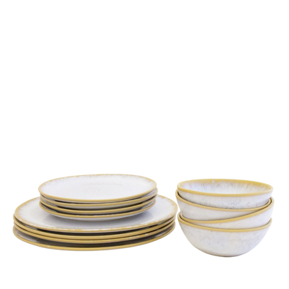 Bowl TERRAFINA AMAZONIA WHITE 15 cm set 2 pcs