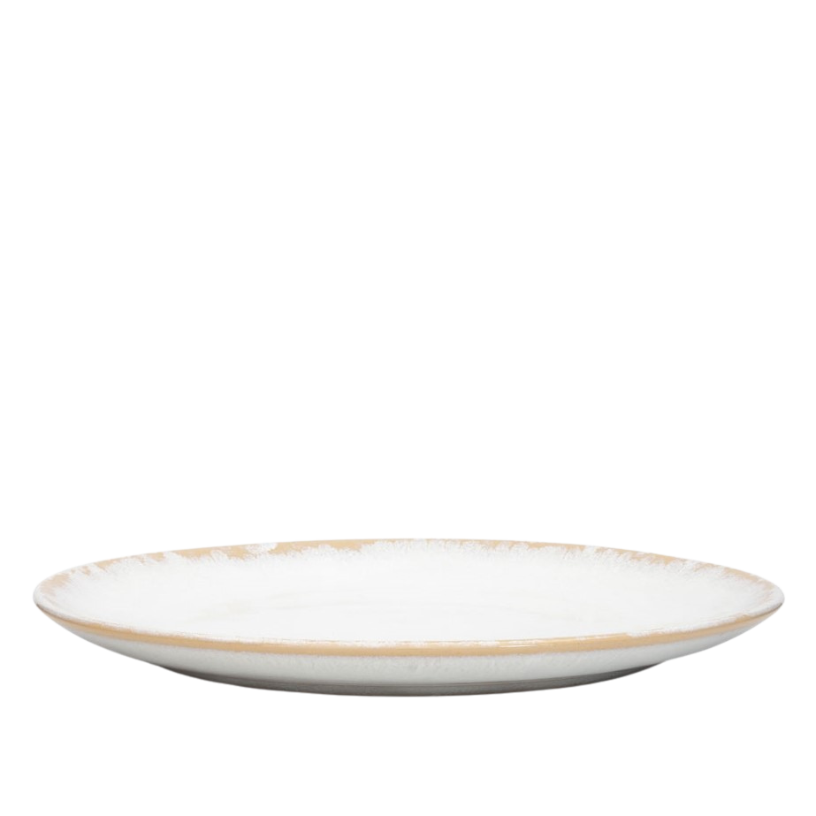 Plate TERRAFINA AMAZONIA WHITE 21 cm set 4 pcs
