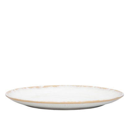 Plate TERRAFINA AMAZONIA WHITE 21 cm set 4 pcs
