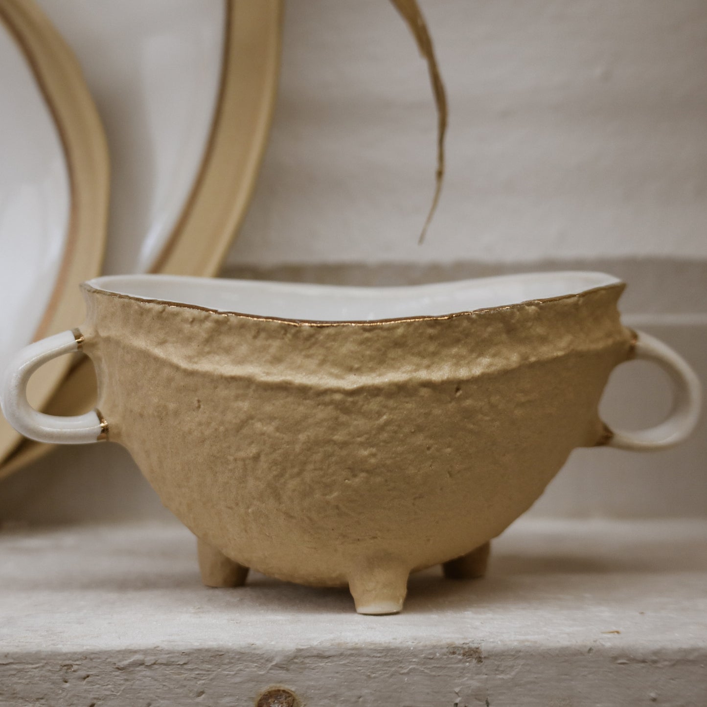 Bowl NOSSE UBUNTU 14 cm  Aura Gold