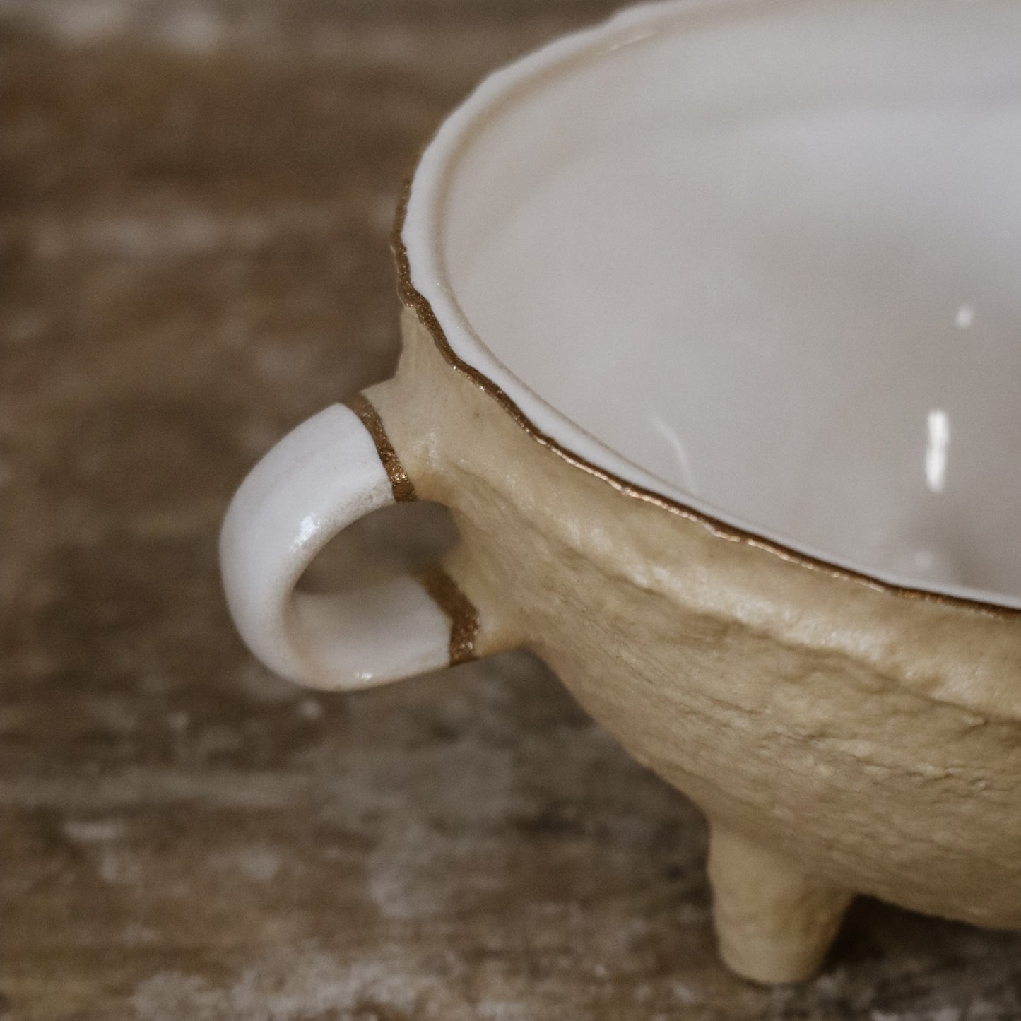 Bowl NOSSE UBUNTU 14 cm  Aura Gold