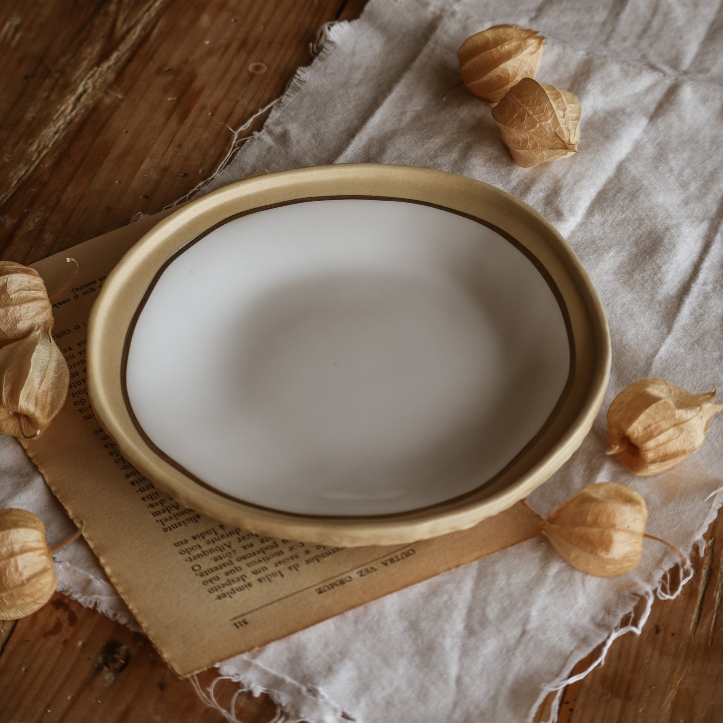Plate NOSSE UBUNTU 27 cm Aura Gold