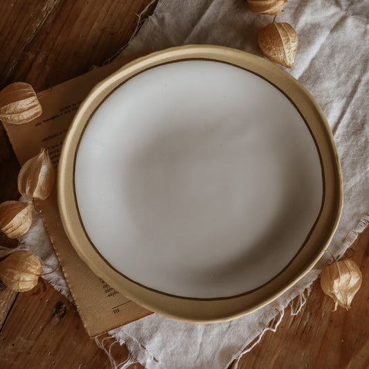 Plate NOSSE UBUNTU 27 cm Aura Gold