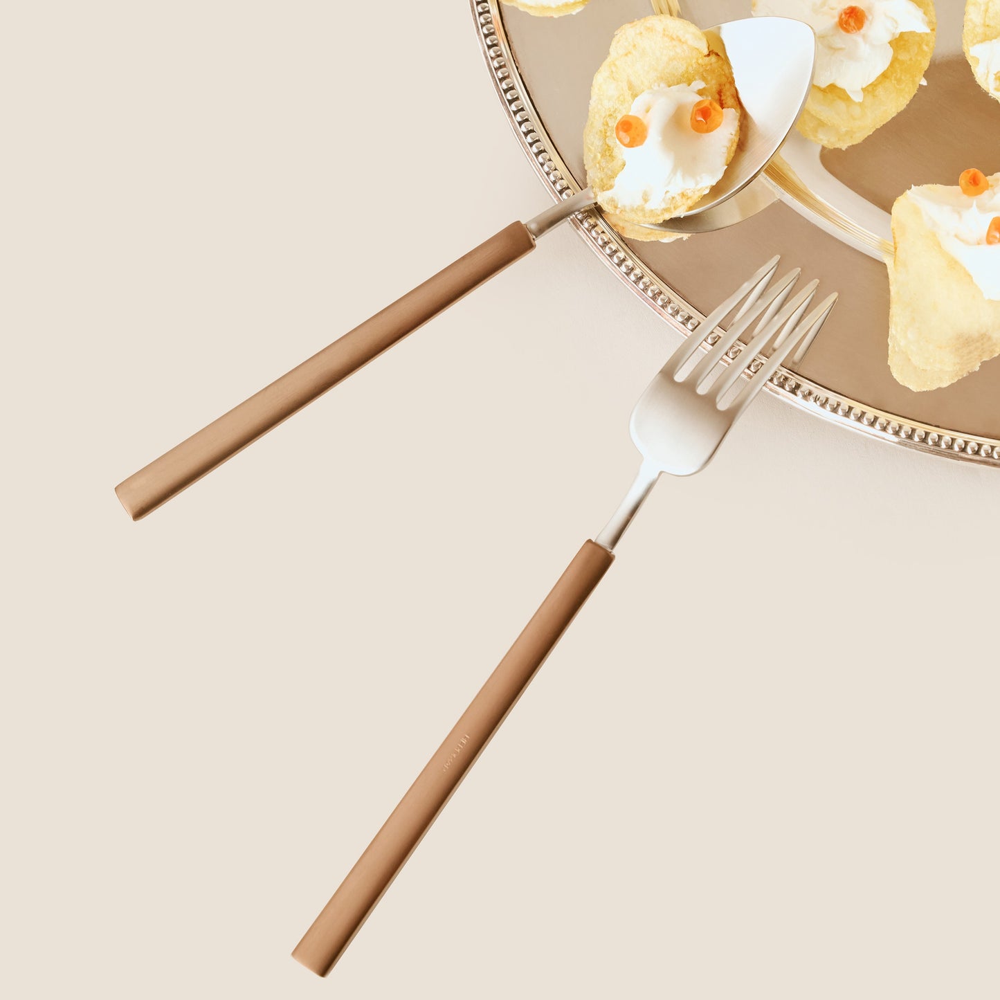 Cutlery set HERDMAR VINTAGE 24 pcs 18/10 Mat Copper PVD handle