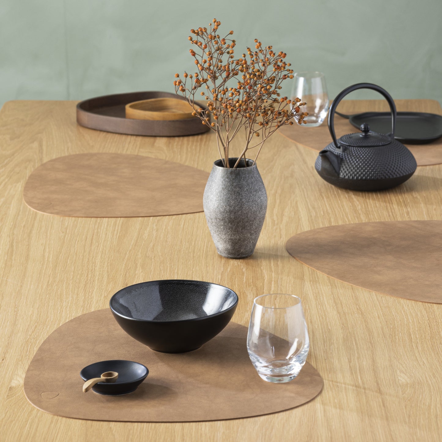 Table Mat Curve Nupo Nature 37x44cm