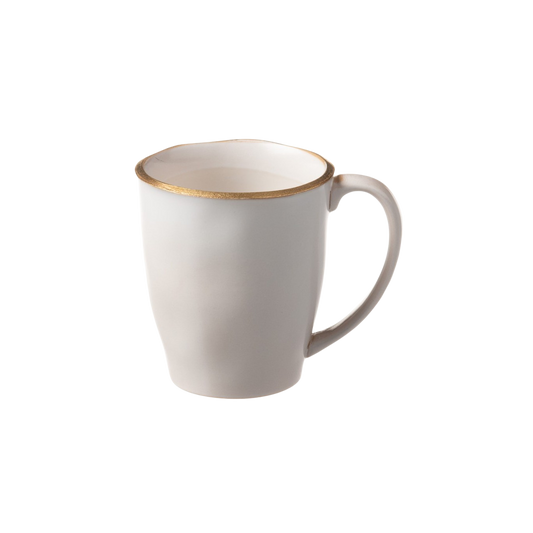 Mug NOSSE EDGE 350 ml Ivory Gold