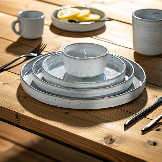 Plate NOSSE W COLLECTION SEED 27.5 cm Stone