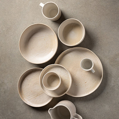 Cup for coffee NOSSE SEED 100 ml Limestone