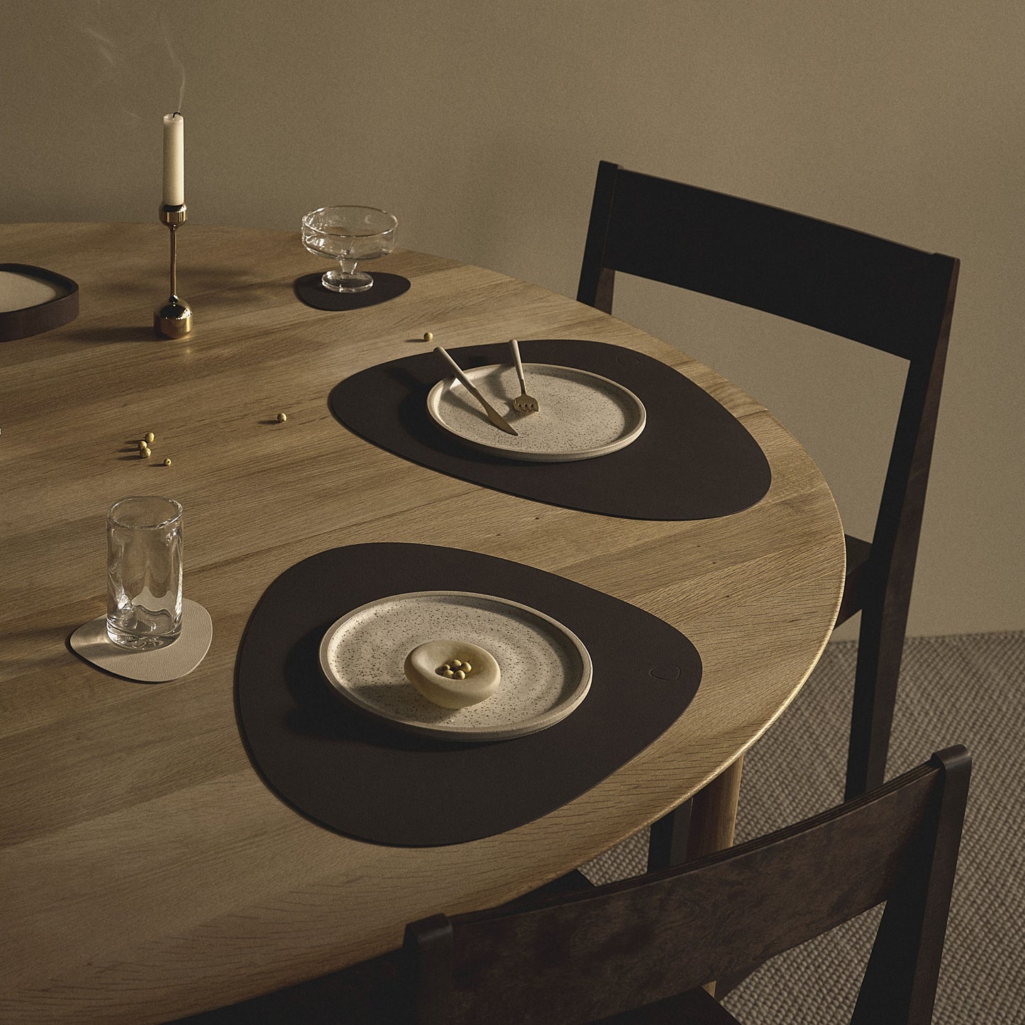Table Mat Curve Nupo Hazel 37x44cm