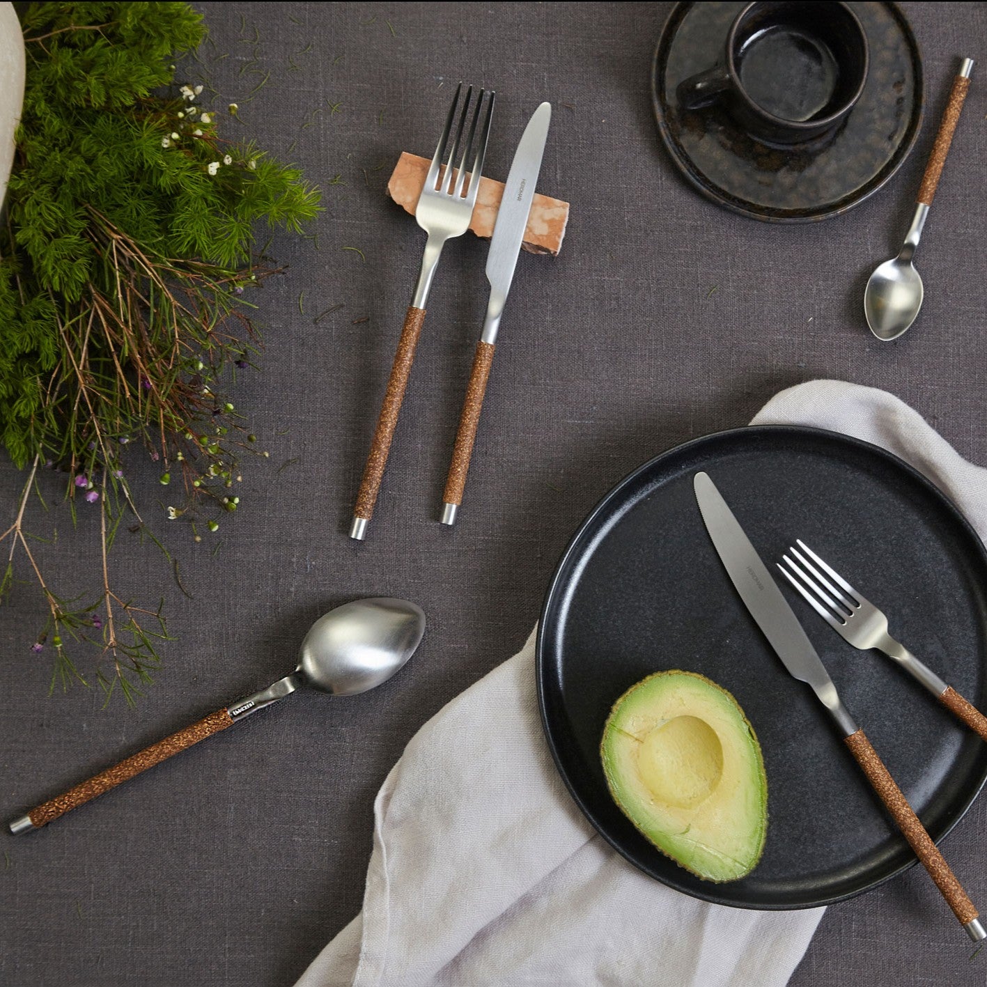 Cutlery set HERDMAR NOHC 24 pcs 18/10 Mat