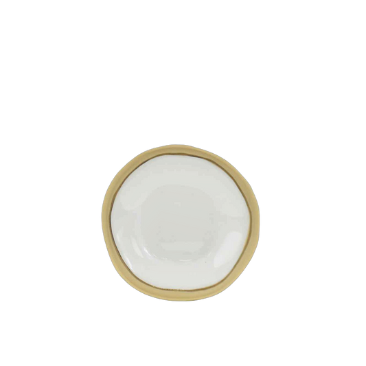 Plate NOSSE UBUNTU 17 cm Aura Gold