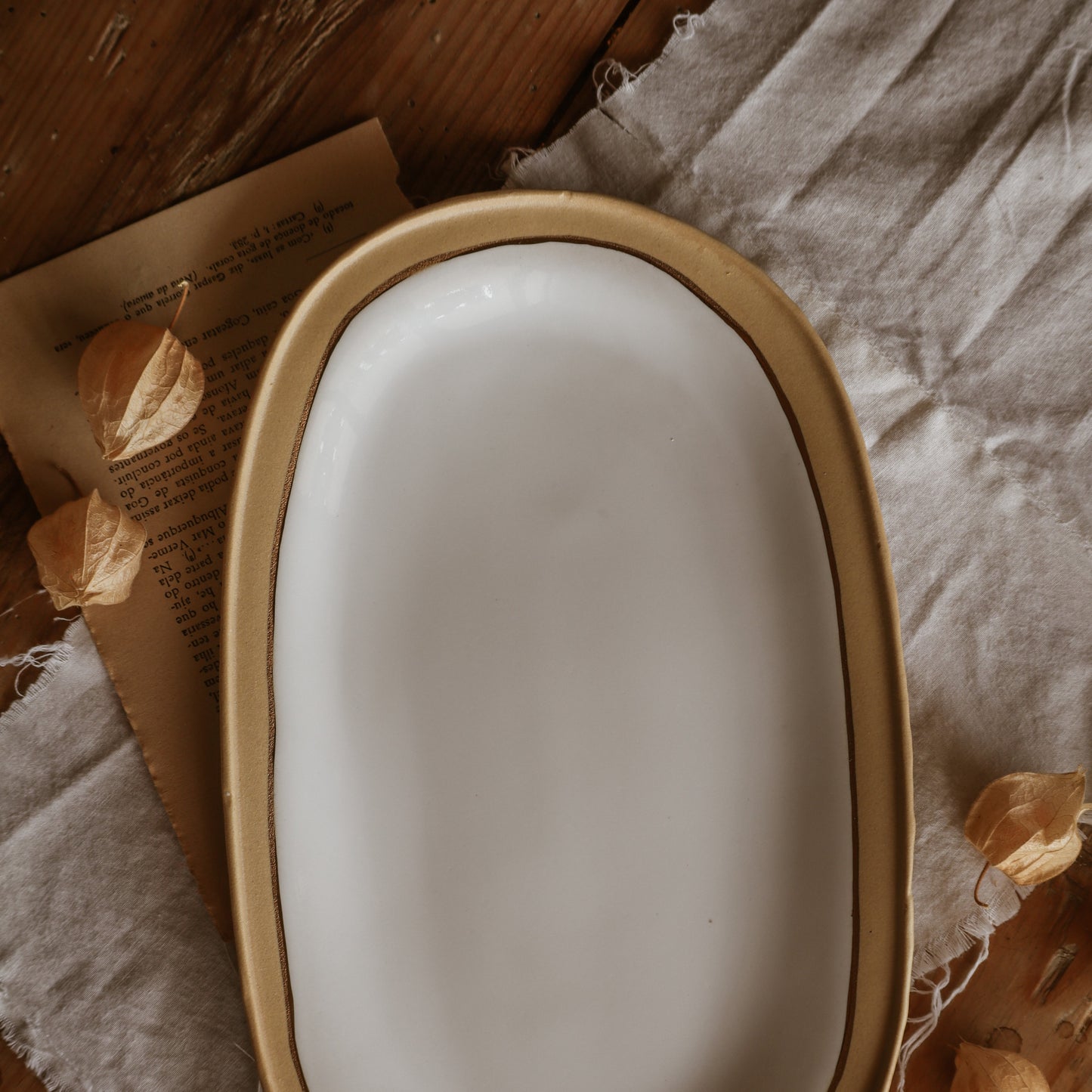 Platter NOSSE UBUNTU 30 cm  Aura Gold