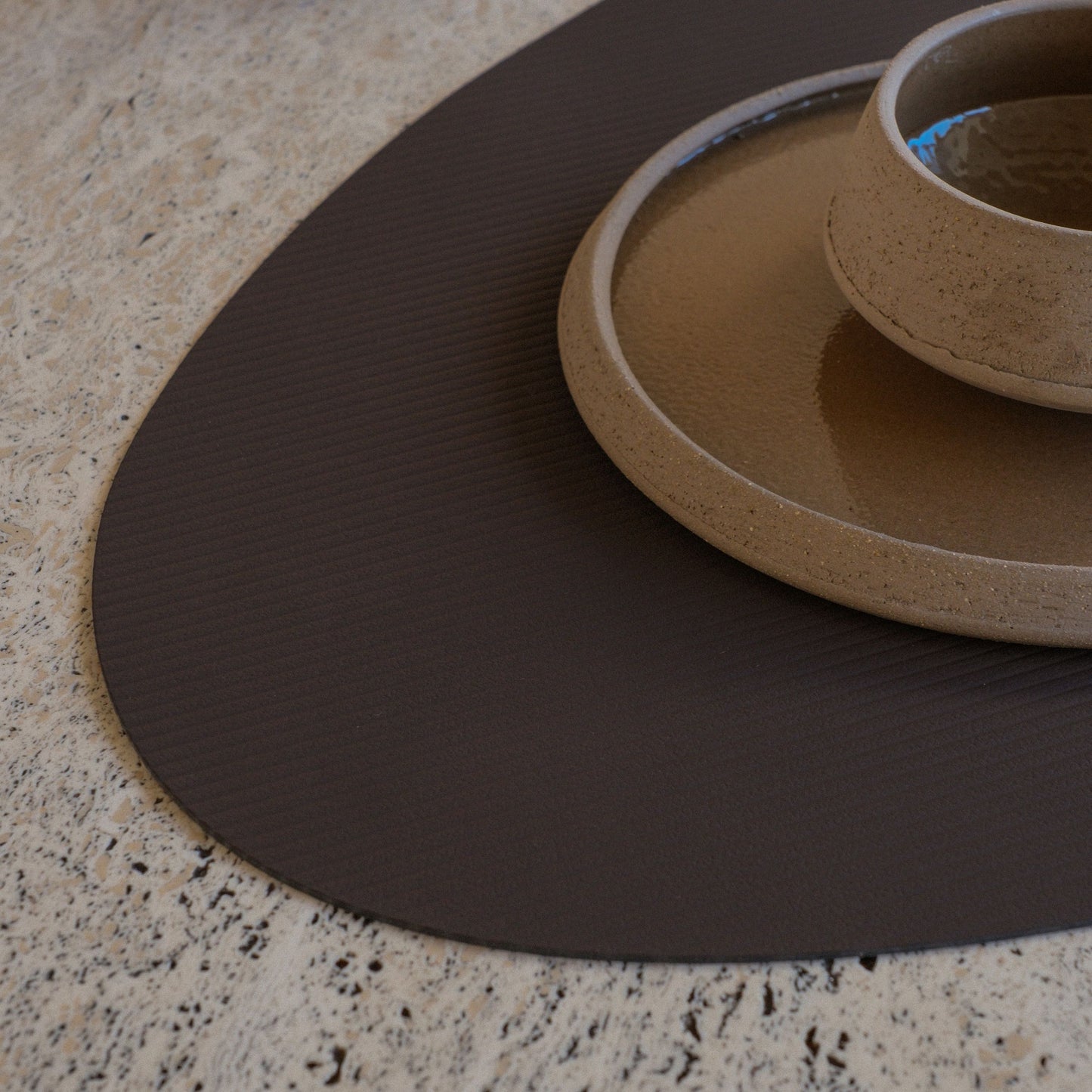 Table Mat Curve Corduroy Hazel 37x44cm
