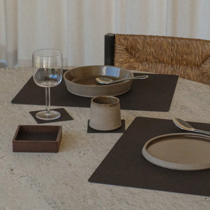 Table Mat Square Corduroy Hazel 35x45cm