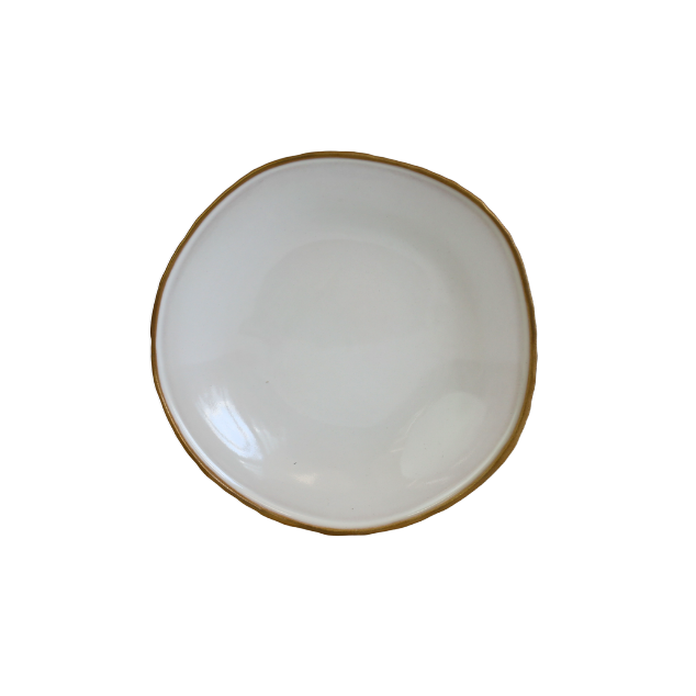 Plate NOSSE UBUNTU 17 cm Bright Ivory
