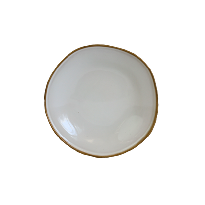 Plate NOSSE UBUNTU 17 cm Bright Ivory