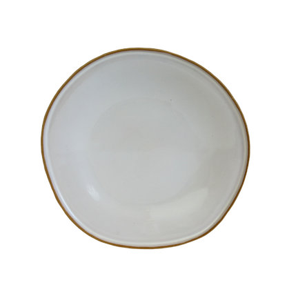 Plate NOSSE UBUNTU 21 cm Bright Ivory
