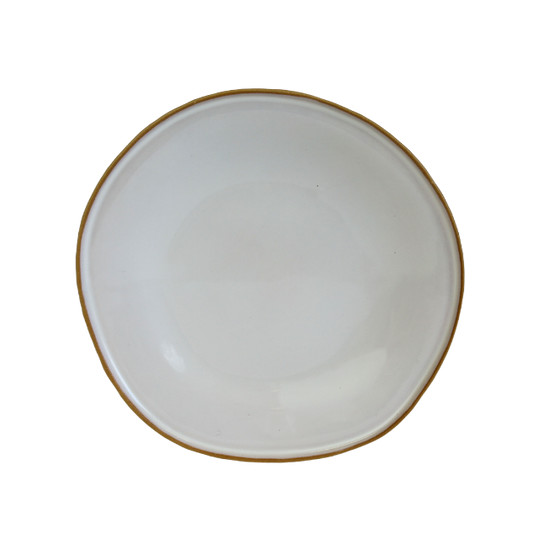 Plate NOSSE UBUNTU 21 cm Bright Ivory
