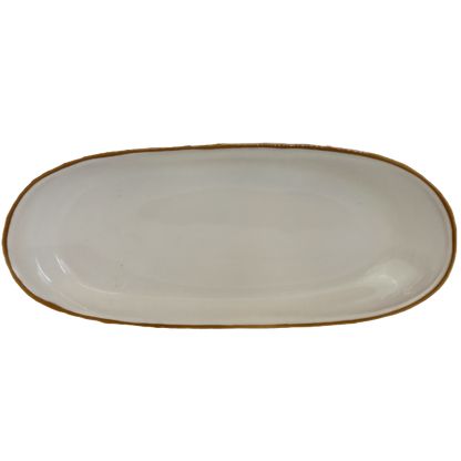 Platter NOSSE UBUNTU 30 cm Bright Ivory
