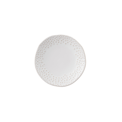 Teller NOSSE SEA 15 cm Dotted Matte Ivory