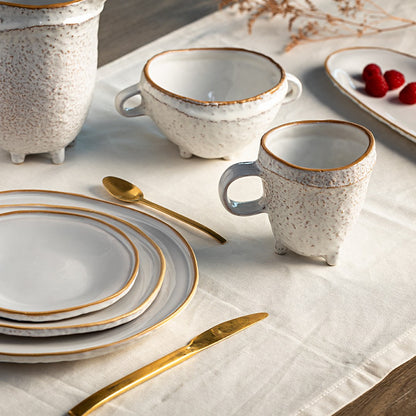 Platter NOSSE UBUNTU 30 cm Bright Ivory