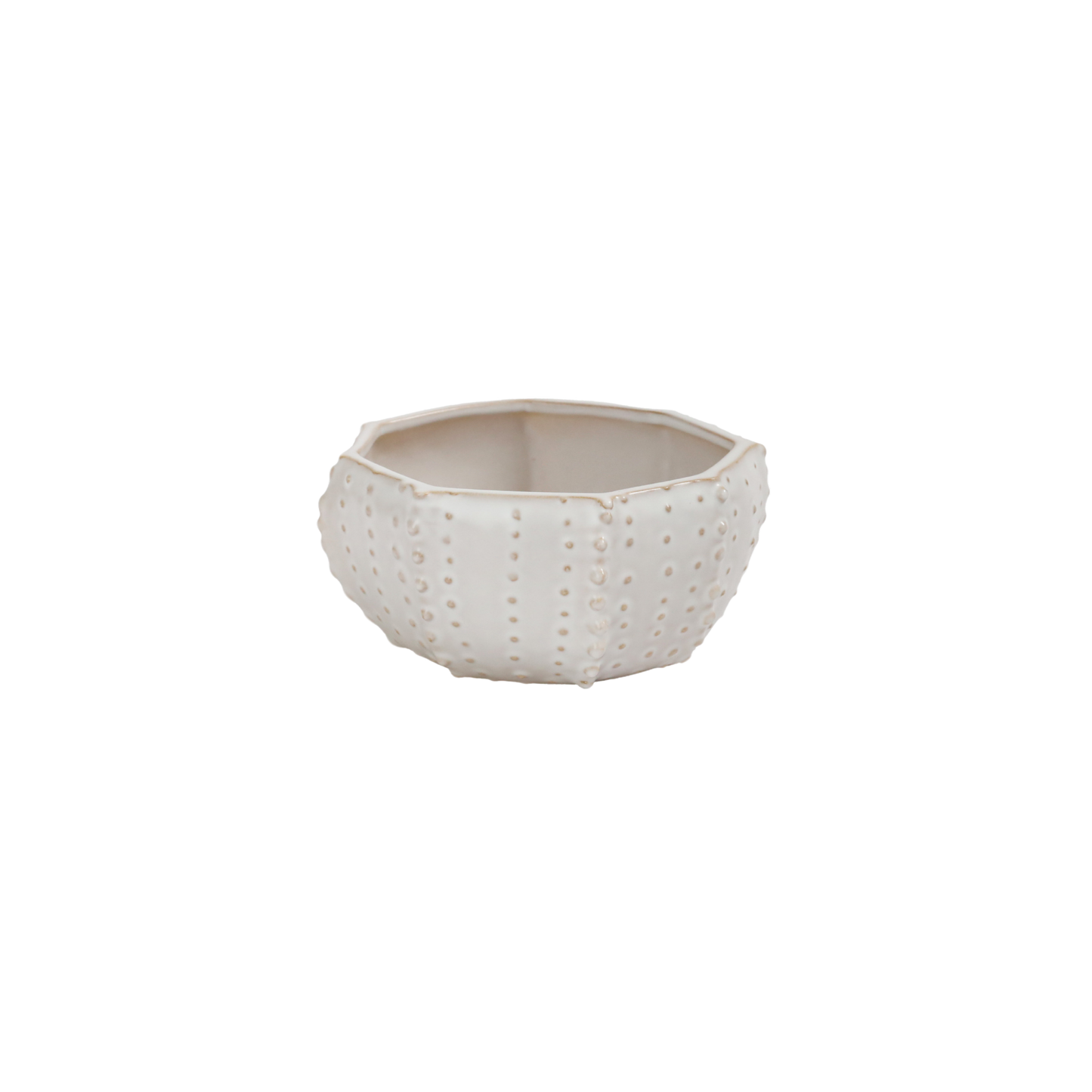 Bowl for Soup NOSSE SEA Dotted Urchin Matte Ivory